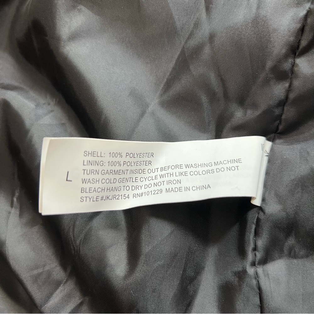 Stoosh Peacoat Jacket Double Breasted in Red and Black Plaid Size L - Picture 10 of 11